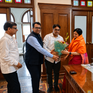 Meeting with Ashwini Bhide Madam - Photo 2 - Manish Dubey